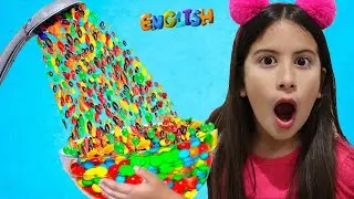 Maria Clara and JP Pretend Play Magic Shower والدش السحري !!!