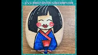 kimino Colour Rock Painting Tutorial