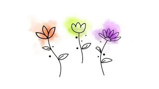 How to Make Effect Abstract Watercolor Pen and Ink using Inkscape