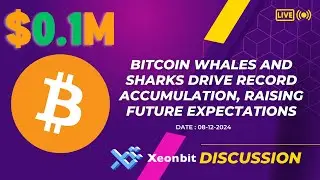 Bitcoin Whales and Sharks Drive Record Accumulation [Xeonbit Discussion]