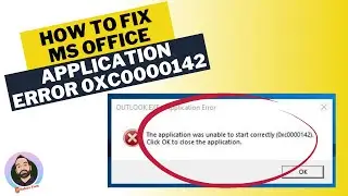 How to fix Microsoft Office Application Error 0xC0000142