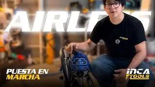 Equipo airless RexTech RT-695| Puesta en marcha | IncaTools