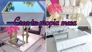 CREA TU PROPIA MESA DE CENTRO SIN GASTAR MUCHO DINERO / DIY MESA DE CENTRO