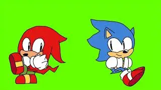 Sonic & Knuckles Green Screen