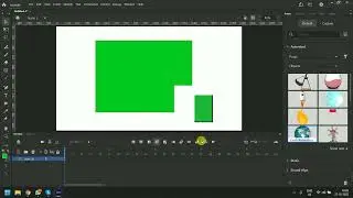 Interface of Adobe Animate | How to use Selection/Subselection/Free Transfom/GradientTransform Tool