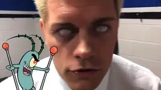 Plankton Mind Controls Cody Rhodes