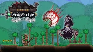 Terraria Mod of Redemption's Reworked Keeper Fight is AWESOME
