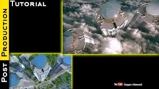 Post Production Photoshop Exterior Architectural Visualization Tutorial