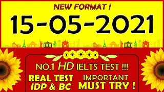 🔥IELTS LISTENING PRACTICE TEST 2021 WITH ANSWERS | 15.05.2021