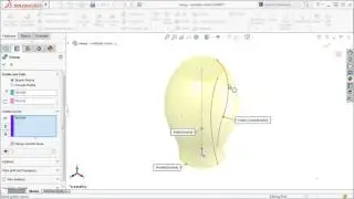 Sweeps - Multiple Guide Curves in SOLIDWORKS 2016