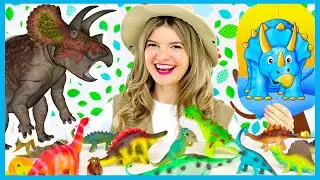 Dinosaurs for Kids | Learn Colors for Kids with Dinosaur Puzzle and Dinosaur Toys | Speedie DiDi