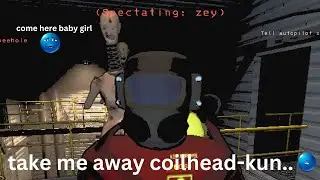 having a bit of fun with coilhead | Lethal Company
