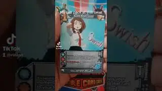 another day another pack My Hero Academia CCG