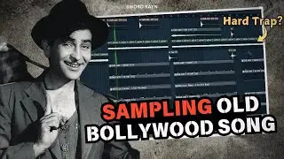 Sampling Old Indian Bollywood Song to Hard Trap Banger🔥 In Fl Studio From Scratch (Hindi)