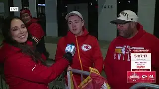 Chiefs fan on parade: 'It's going to be the best time ever'