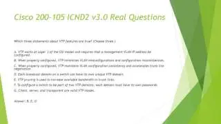 ExamUnion Cisco 200-105 ICND2 V3.0 exam questions material