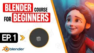 Blender 3D Beginner Tutorial: Become a BLENDER PRO (Part 1)