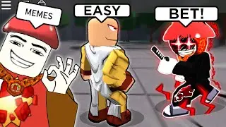 Roblox Strongest Battlegrounds Funny Moments (MEMES)