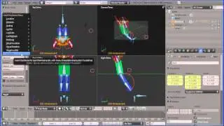 Blender 2.5 Introduction to Rigging - Creating an Animation Using a Simple Model/Rig