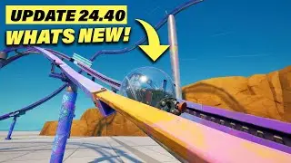 RAVE CAVE ROLLERCOSTER IN CREATIVE! WHATS NEW UPDATE 24.40