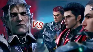luo feng🔥vs Nolansan 💥| Three brother🥵fight against Nolansan| swallowed star AMV