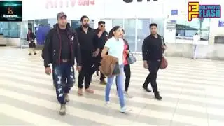 Sapna Choudhary Spotted At Mumbai Domestic Airport
