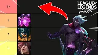 Wild Rift Tier List Patch 6.2K – 3 BEST CHAMPIONS IN WILD RIFT 🔥