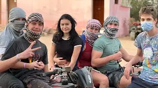 ДАНИЭЛЬ БОЙ КАТАЛИСЬ  НА КВАДРОЦИКЛАХ В ПУСТЫНЕ!!