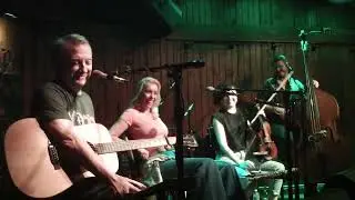 Ulla with Rich Brotherton Andrea Magee Kristopher Lee Wade Maddy Brotherton at The Saxon Pub 100624