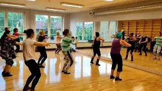 Nataliia Kulishenko (Estonia, Tartu) - Наши первые занятия ЗУМБА (Эстония, Тарту)