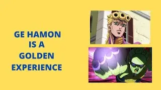 [YBA] GE Hamon bd is a golden experience
