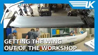 Getting the Wing Ready for Flight - Finally Space in the Workshop - AK-X Update