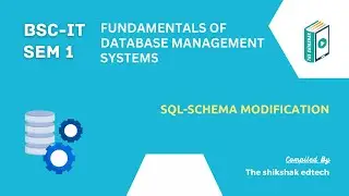 SQL-Schema Modification #bscit #bsccs