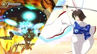 【FGO】Lostbelt No.7 GRAND BATTLE - One Slash - Void Shiki vs Ultimate one ORT ( Scripted Battle )