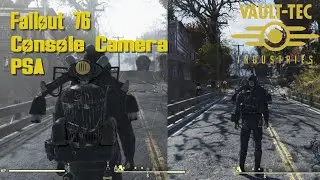 Fallout 76 - Console Player Camera PSA - Rufus The Red