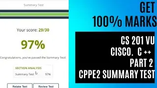 CPPE2: Summary Test ||Cs201 assignment 2 ||Cisco Netacad C++  Certificate essential  || inheritance
