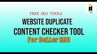 Plagiarism Checker Tool | Free Duplicate Content Checker Tool |