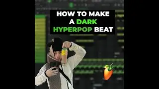 HOW TO MAKE A DARK HYPERPOP BEAT FOR YEAT & KANKAN | FL STUDIO TUTORIAL #Shorts
