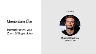 LIVE: Improving your webcam video quality for virtual meetings!