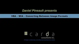 VBA – WIA – Converting Between Image Formats