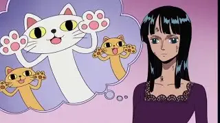 Cute Thounghts Of Nico Robin - One Piece Funny Moments