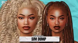 Urban Sim Dump 232 💅 + CC Folder & Sims Download | Sims 4 Create a Sim