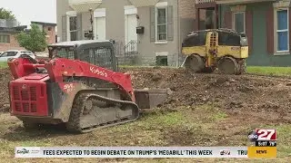 Crews break ground on new Chambersburg amphitheater