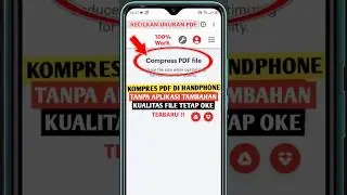 HOW TO REDUCE THE SIZE OF A PDF FILE ON AN ANDROID PHONE | LATEST 
