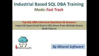 31. Import & Export Small Data in SQL Server from Multiple Source | Hindi Tutorial 