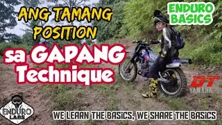 E31: Basic Crawl Technique | ENDURO BASICS for beginner trail riders | YAMAHA DT 125 |