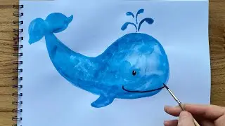 Как нарисовать КИТА