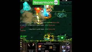 Nevermore: Ваша душа принодлежит мне ! #shorts #dreedwodota #respect #edit #dota #wacraft #iccup #w