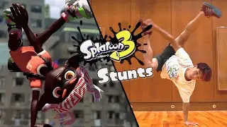 Stunts From Splatoon 3 In Real Life