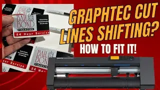 How to fix cut lines shifting in Graphtec